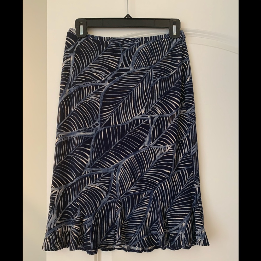 Express floral skirt